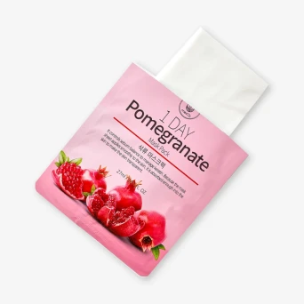 Маска тканевая с экстрактом граната / Med B 1 Day Pomegranate Mask Pack 27 мл