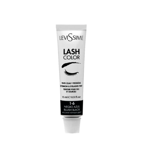 Краска для бровей и ресниц, № 1.6 иссиня-черный / Lash Color 15 мл