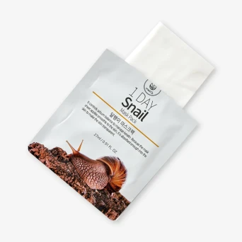 Маска тканевая с экстрактом муцина улитки / Med B 1 Day Snail Mask Pack 27 мл
