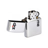 200 Зажигалка ZIPPO Zip Me, латунь/сталь с покрытием Brushed Chrome, серебристый