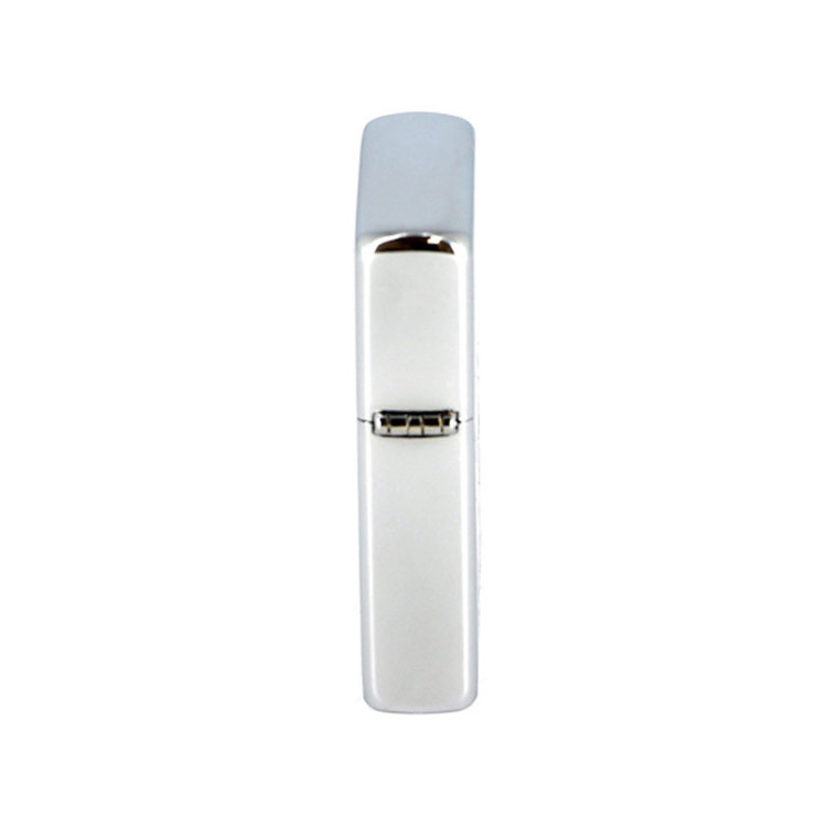 200 Зажигалка ZIPPO Zip Me, латунь/сталь с покрытием Brushed Chrome, серебристый