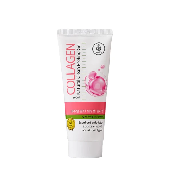 Гель-скатка с коллагеном / Med B Natural Clean Peeling Gel Collagen 100 мл