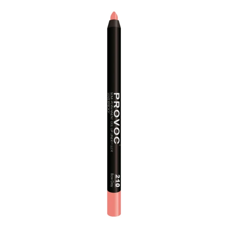Подводка гелевая в карандаше для губ, 210 бежево-лососевый / Gel Lip Liner Bow Day 7 г