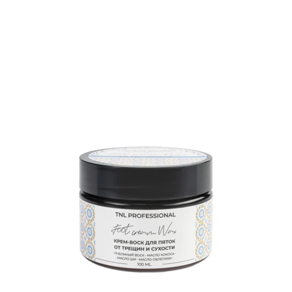 Крем-воск для пяток 3 в 1 от трещин и сухости / TNL Foot Cream Wax 100 мл