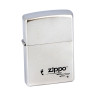 205 Зажигалка ZIPPO Footprints, латунь/сталь с покрытием Satin Chrome, серебристый