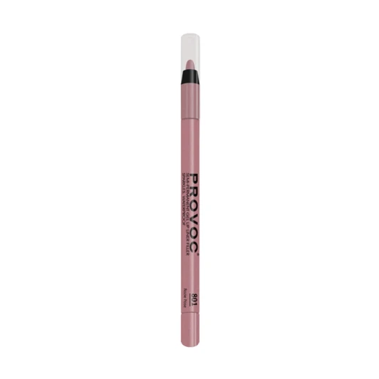Подводка гелевая в карандаше для губ, 801 лилово-бежевый нюд / Gel Lip Liner Rozie Pose 1,2 г