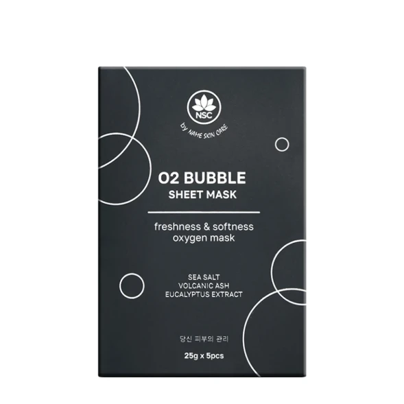 Маска тканевая ультраочищающая пузырьковая / O2 BUBBLE SHEET MASK 5*25 гр