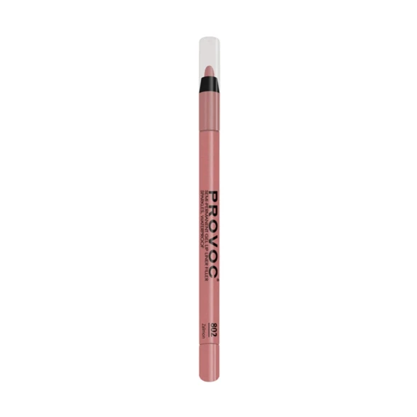 Подводка гелевая в карандаше для губ, 802 персиковый нюд / Gel Lip Liner Zalmon 1,2 г