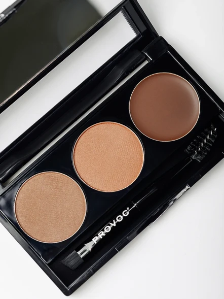 Набор теней для бровей, 03 коричневый / EYEBROWNS Brow Palette 3,9 гр