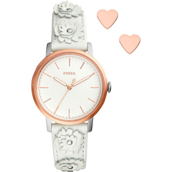 Fossil ES4383SET+серьги