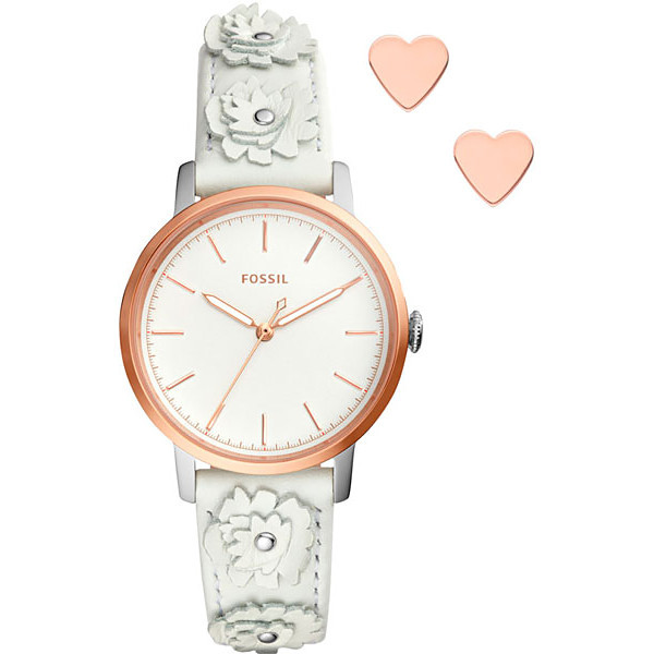 Fossil ES4383SET+серьги