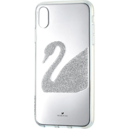 Swarovski 5507383 SWAN FABRIC SILVER: чехол д/тел IPXSMSIS
