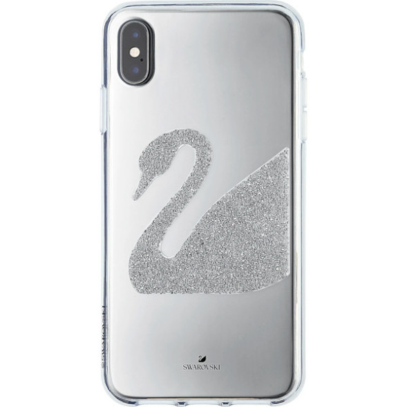 Swarovski 5507383 SWAN FABRIC SILVER: чехол д/тел IPXSMSIS