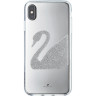 Swarovski 5507383 SWAN FABRIC SILVER: чехол д/тел IPXSMSIS