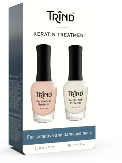 Набор для ногтей (Keratin Restorer 9 мл + Keratin Protecor 9 мл) / Keratin Treatment Set