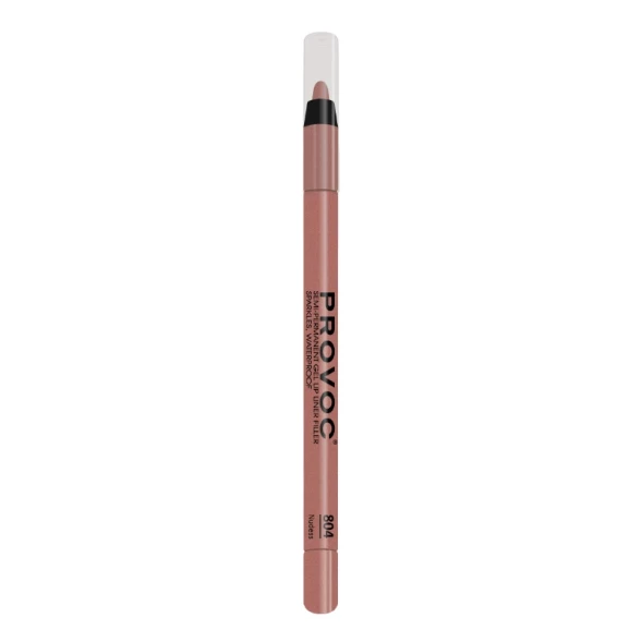 Подводка гелевая в карандаше для губ, 804 бежевый нюд / Gel Lip Liner Nudess 1,2 г