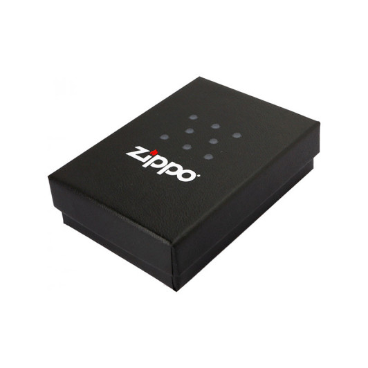 207 Зажигалка ZIPPO Russia Flag, латунь/сталь с покрытием Satin Chrome, серебристый