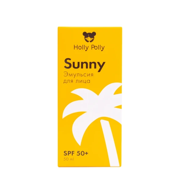 Эмульсия солнцезащитная для лица SPF 50+ / Holly Polly Sunny 50 мл
