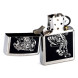 207 Зажигалка ZIPPO Tigre, латунь/сталь с покрытием Brushed Chrome