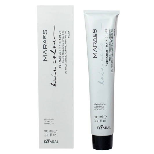 4.0 краска для волос, каштан / Maraes Hair Color 100 мл