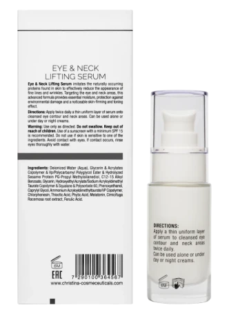 Сыворотка омолаживающая для кожи век и шеи / Eyes &amp; Neck Lifting Serum Wish 30 мл