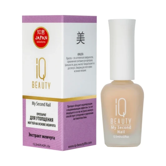 Препарат на основе жемчуга для утолщения ногтей / My Second Nail 12,5 мл