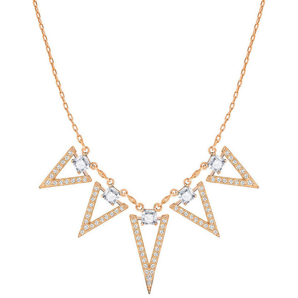 Swarovski Ожерелье FUNK:NECKLACE LRG CZWH/CRY/ROS 5241273
