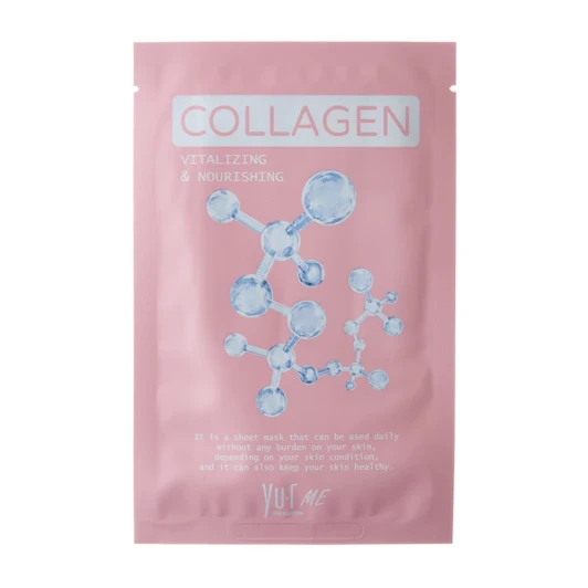Маска для лица с коллагеном / YU.R ME Collagen Sheet Mask 25 гр