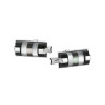 Montblanc 00109513 Запонки прямоуг сталь перлам