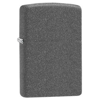 211 Зажигалка ZIPPO Classic, латунь/сталь с покрытием Iron Stone™, серый