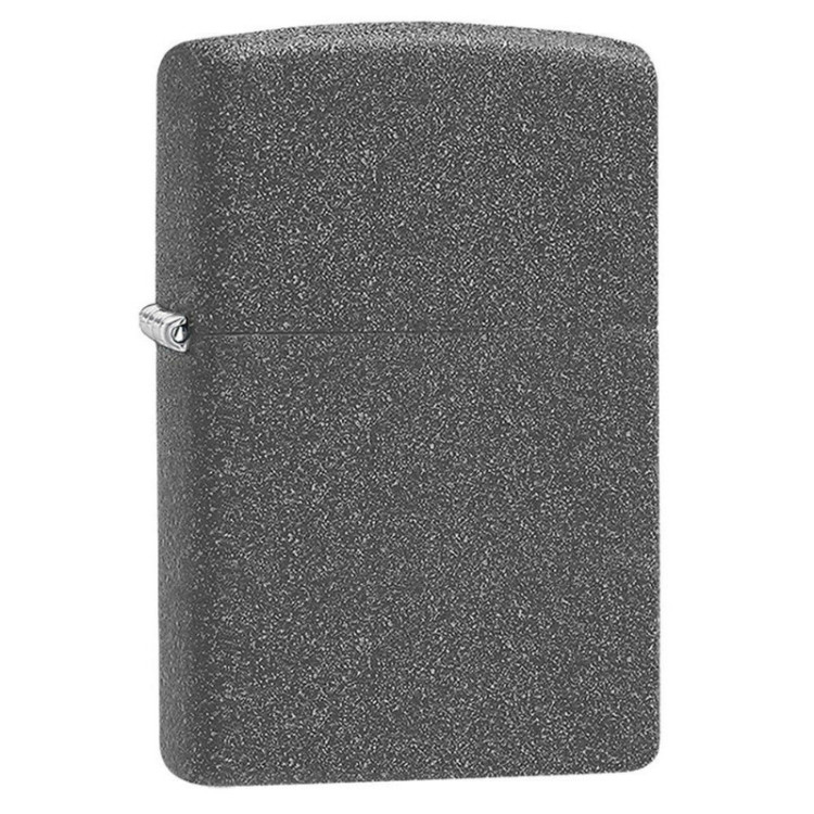 211 Зажигалка ZIPPO Classic, латунь/сталь с покрытием Iron Stone™, серый