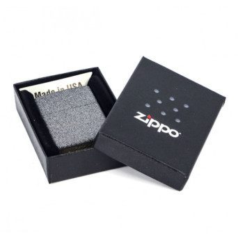 211 Зажигалка ZIPPO Classic, латунь/сталь с покрытием Iron Stone™, серый