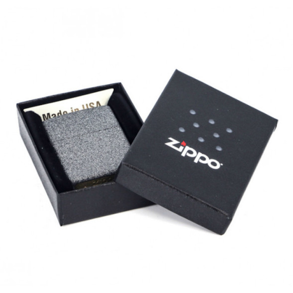 211 Зажигалка ZIPPO Classic, латунь/сталь с покрытием Iron Stone™, серый