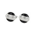 Montblanc 00109775 Запонки круглые сталь лак