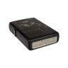 218 CAT Зажигалка ZIPPO Чёрная кошка, латунь/сталь с покрытием Black Matte, черный