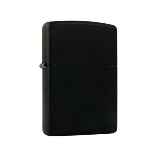 218 CAT Зажигалка ZIPPO Чёрная кошка, латунь/сталь с покрытием Black Matte, черный