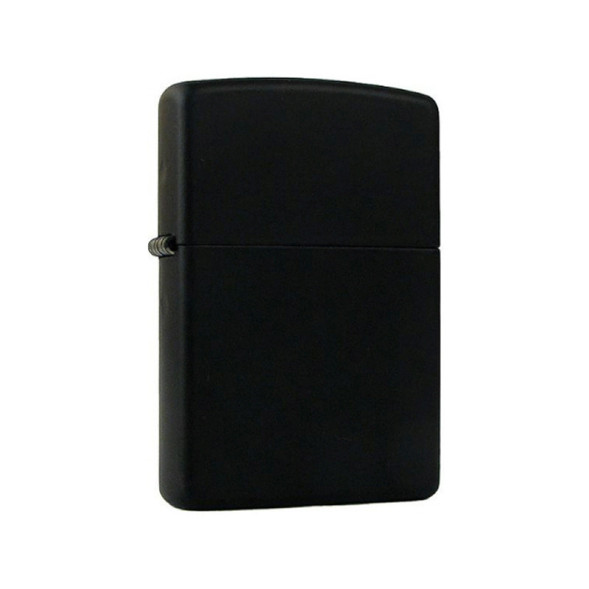 218 CAT Зажигалка ZIPPO Чёрная кошка, латунь/сталь с покрытием Black Matte, черный