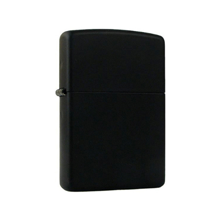 218 CAT Зажигалка ZIPPO Чёрная кошка, латунь/сталь с покрытием Black Matte, черный
