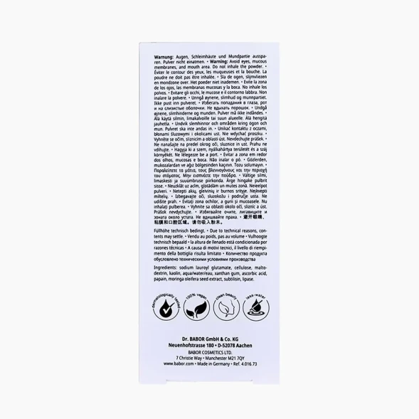 Пудра очищающая ферментная для лица / Refining Enzyme &amp; Vitamin C Cleanser 40 гр