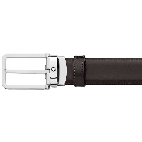 Montblanc 00118420 Ремень прямоуг стальн пряжMST кор 30