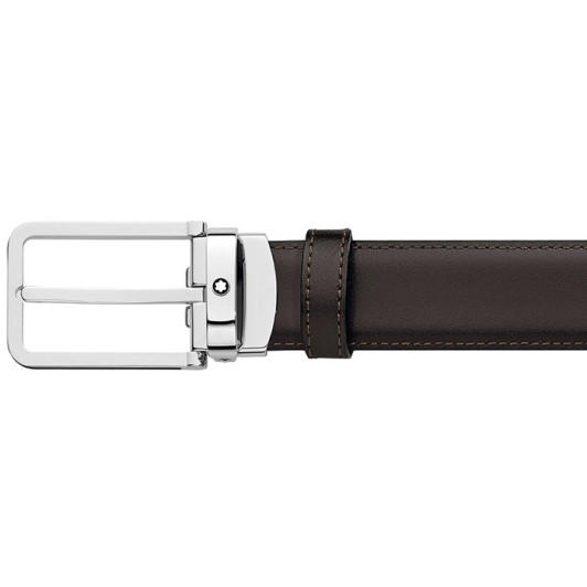 Montblanc 00118420 Ремень прямоуг стальн пряжMST кор 30