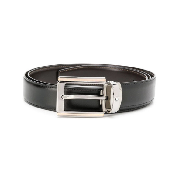 Montblanc 00118428 Ремень прямоуг ст рутен позол черкор