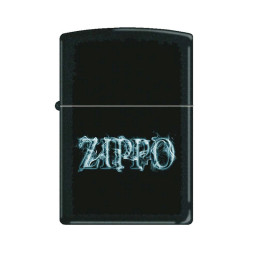 218 Зажигалка ZIPPO SMOKING ZIPPO, латунь/сталь с покрытием Black Matte, черный
