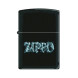 218 Зажигалка ZIPPO SMOKING ZIPPO, латунь/сталь с покрытием Black Matte, черный
