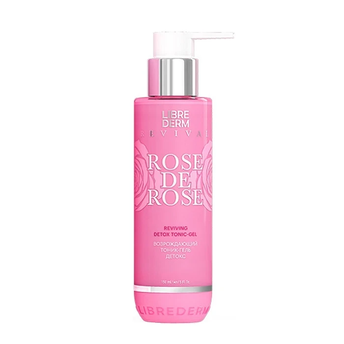 Тоник-гель детокс возрождающий для лица / ROSE DE ROSE 150 мл