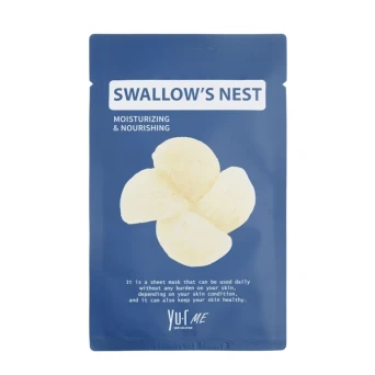 Маска для лица с экстрактом ласточкиного гнезда / Yu.r Me Swallow's Nest Sheet Mask 25 гр