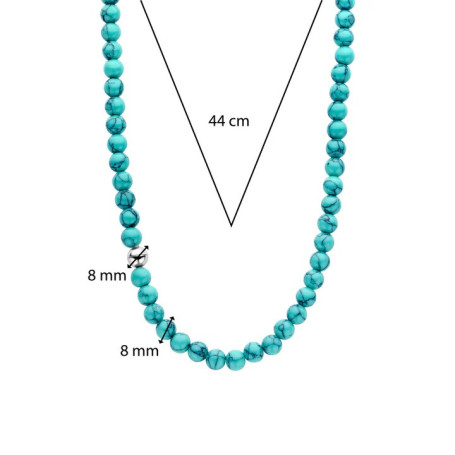 TI SENTO Колье Necklace Silver 925 (34016TQ/44)
