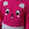 Костюм для девочки из футера Happyfox (фуксия)