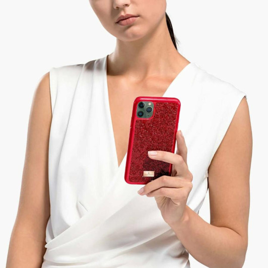 Swarovski 5592044 GLAM ROCK: чехол д/телеф IP20 RED