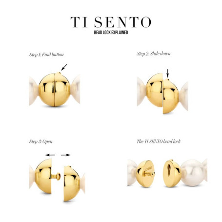 TI SENTO Колье Necklace Silver 925 (34016YP/44)